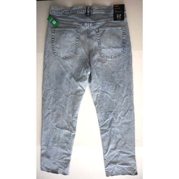 GAP Denim 593220 Women's Sz 12/31 L Light Wash '90s Mid-Rise Loose Fit Jeans - Picture 2 of 10